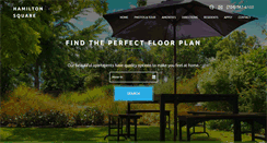 Desktop Screenshot of hamiltonsquareapartments.com